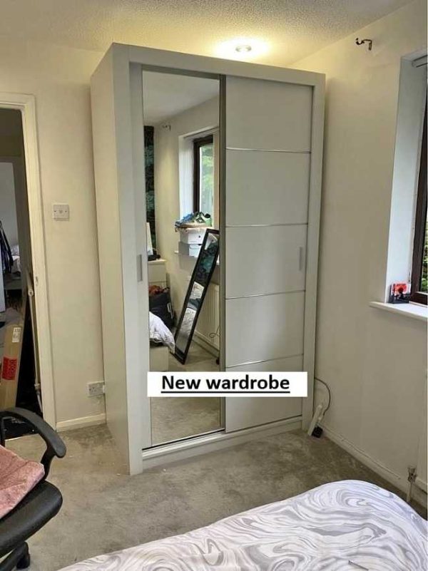 Lyon 203cm Wardrobe Side Mirror