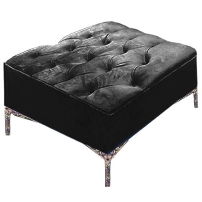 Foot Stool Dark Grey