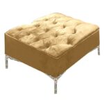 Foot Stool Brown