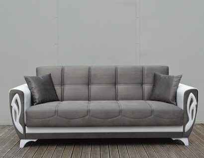 Berlin 2 Seater Sofa Bed Grey