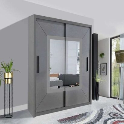 Venice-Sliding-Mirror-Door-Wardrobe-203cm