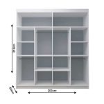 Lyon Sliding Mirror Wardrobe