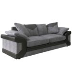 Dino Corner Sofa Black / Grey