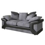 Dino Corner Sofa Black / Grey