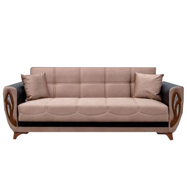 Berlin 2 Seater Sofa Bed Brown