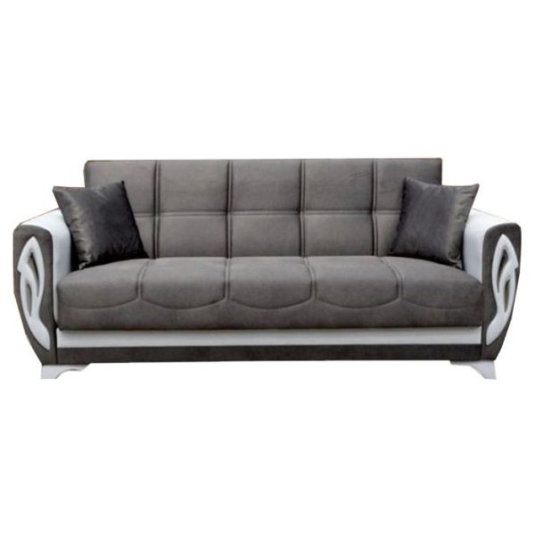 Berlin 2 Seater Sofa Bed Grey