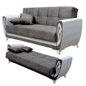 Berlin 2 Seater Sofa Bed Grey