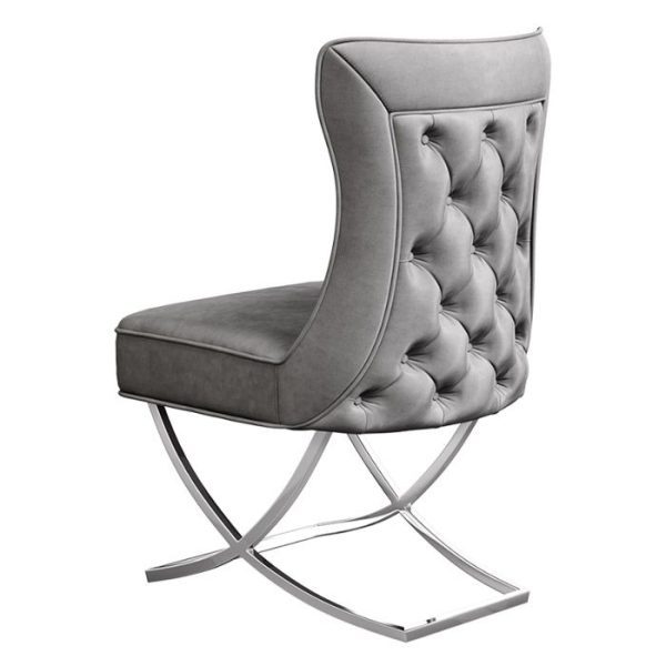 Paris Marble Dining Chair Grey