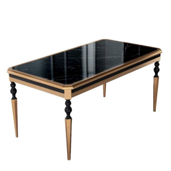 Wooden Dining Table Black