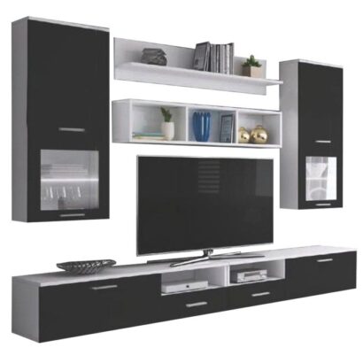 Franco Wall Cabinet Black