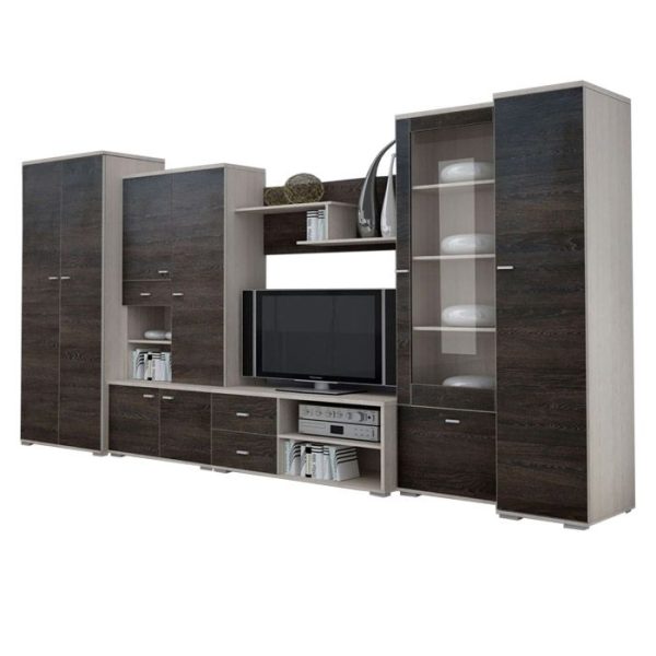 Franco Wall Cabinet Brown