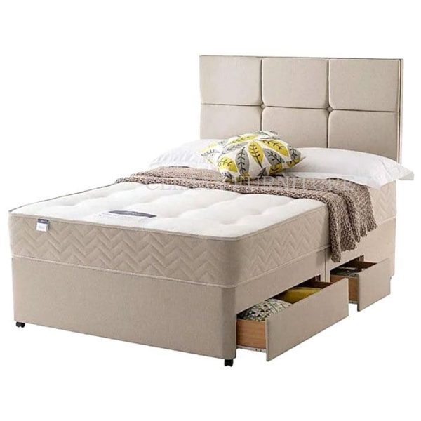 Cube Bed White