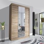 OSLO WARDROBE 203cm BLACK