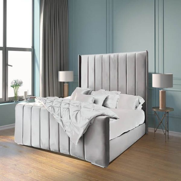 Wingback Bed White