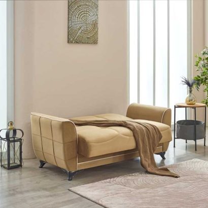 2 Seater Sofa Beige