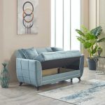 2 Seater Sofa Bed with Storage
