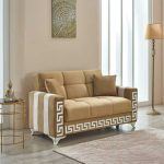 2 Seater Verona Sofa Bed Beige