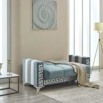 2 Seater Verona Sofa Bed Blue