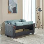 Blue Arte Sofa Bed