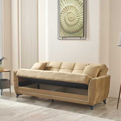 3 Seater Sofa Beige