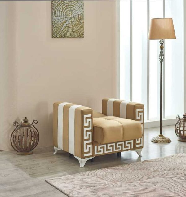 Armchair Verona Sofa Bed Beige