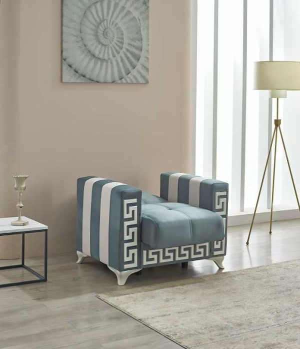 Armchair Verona Sofa Bed Blue 2