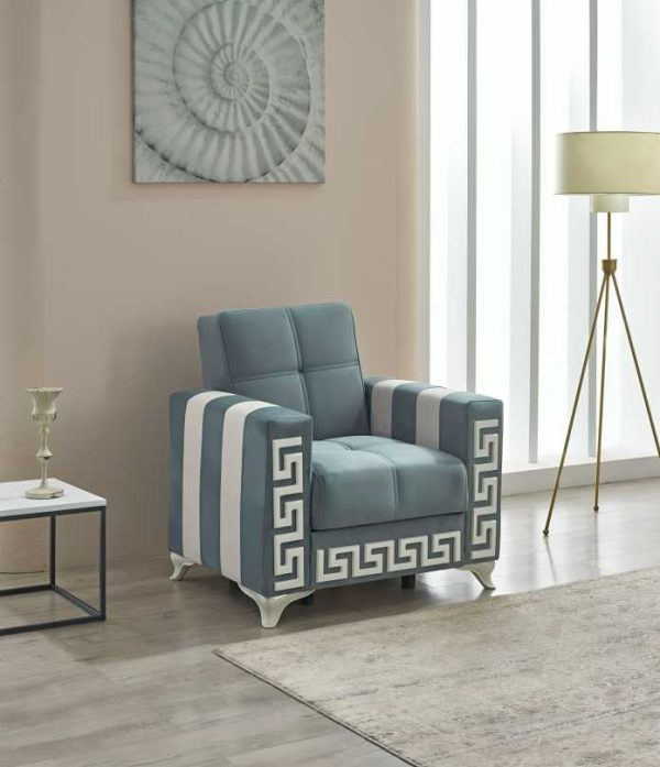 Armchair Verona Sofa Bed Blue 3