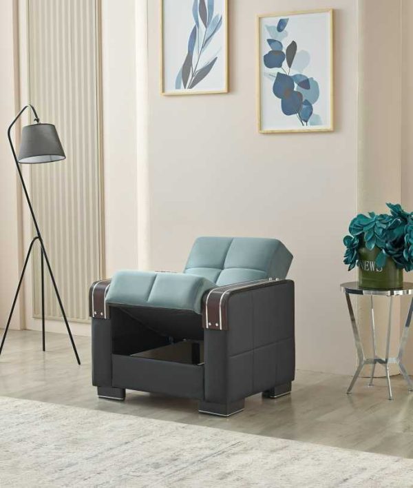 Armchair arte sofa bed Blue