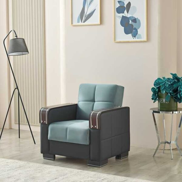 Armchair Blue Arte Sofa Bed