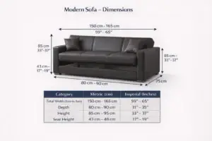 Black Arte Sofa Bed Superior UK-Made Comfort