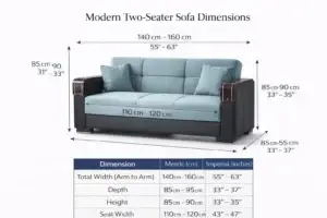 Blue Arte Sofa Bed Ultimate UK-Made Comfort & Style