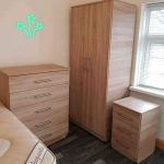 2 Door Wardrobe with Drawers Set