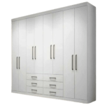8 Doors 6 Drawers Wardrobe- Back ground remove