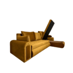 Berlin Sofa Bed Golden legs up storage By climax Furniture