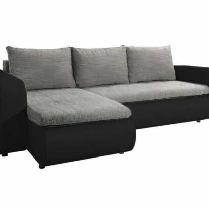 Berlin Sofa Bed Black and grey close up By climax Furniture