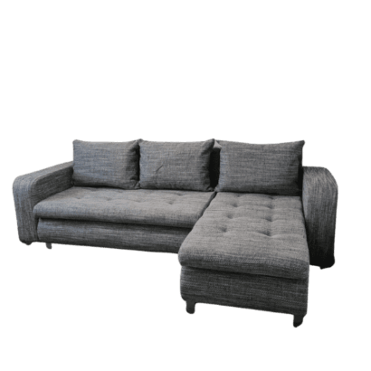 Berlin Sofa Bed Grey front side By climax Furniture