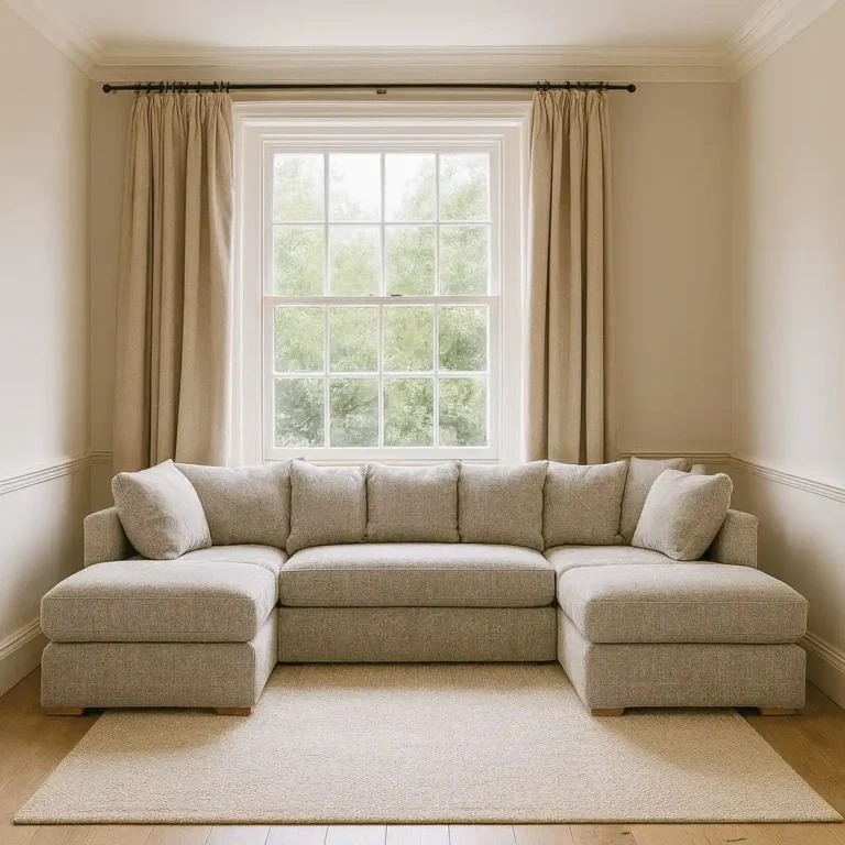 Luxury Fabric Corner Sofa UK – Deep Comfort & Modern Design