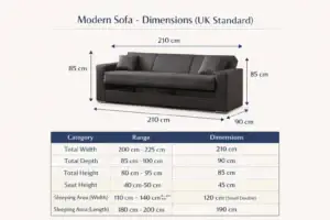 Futuro Faux Leather Sofa Bed Superior UK-Made Comfort