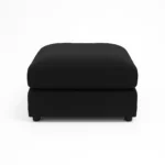 Modular footstool in Black color