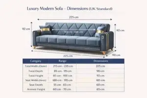 Turkish Sofa Bed Ultimate Comfort & Style UK-Made