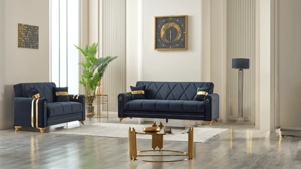 Luxury Turkish Sofa Beds - Black - UK