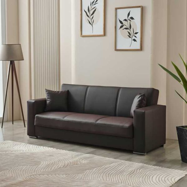 Futuro Faux Leather Sofa Bed