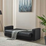 Futuro Faux Leather Sofa Bed