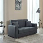 Futuro Faux Leather Sofa Bed