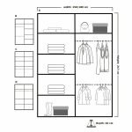 Wardrobe Interior Layout Dimensions 150cm 180cm - UK