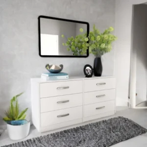 3 DRAWER white