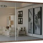 Etna Sliding Mirror Wardrobe