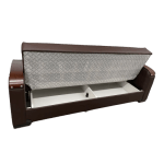 Brown Leather Sofa Bed