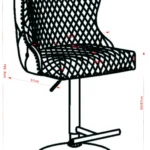 Adjustable Bar Stool Chair