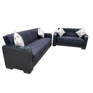 Black Arte 3 Sofa